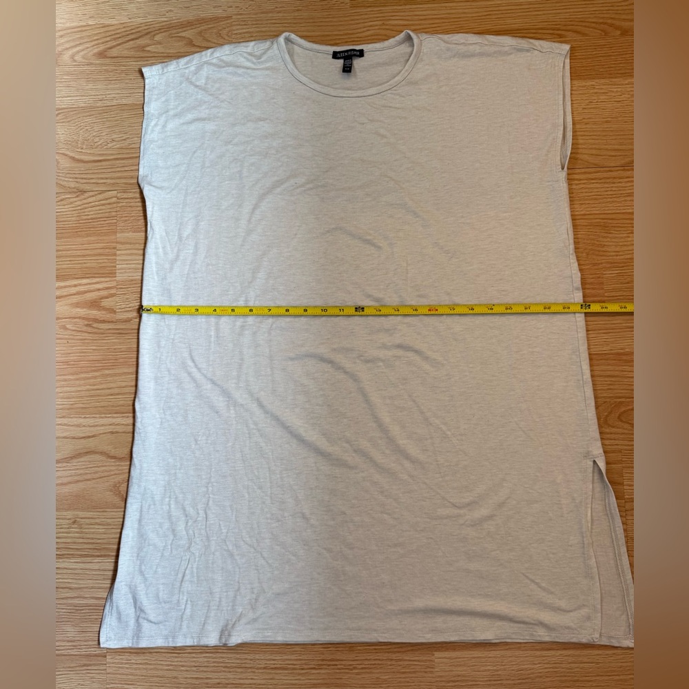 Eileen Fisher T-Shirt Dress Sz Medium - Picture 3 of 4